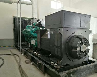 德科1200KW/10.5KV高压发电机应用于沈阳某矿山项目