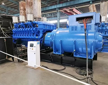 德科1800KW/10.5Kv高压发电机应用于某工厂项目