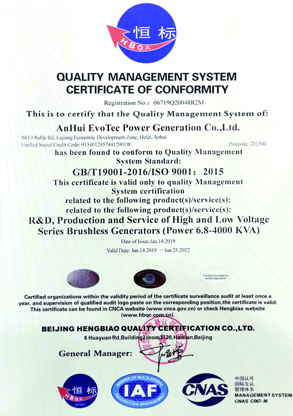 ISO9001质量管理体系-EN